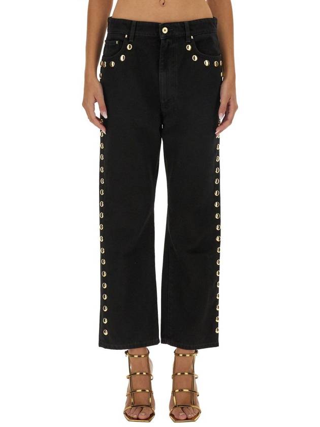 Rabanne Jeans With Studs - PACO RABANNE - BALAAN 1