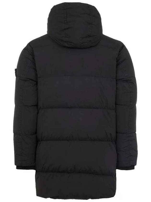 Wappen Patch Crinkle Labs Padding Black - STONE ISLAND - BALAAN 4