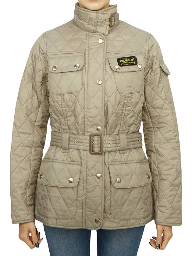 International Quilted Jacket Beige - BARBOUR - BALAAN 5