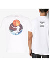 Venus Print Short Sleeve T-Shirt White - VALENTINO - BALAAN 3