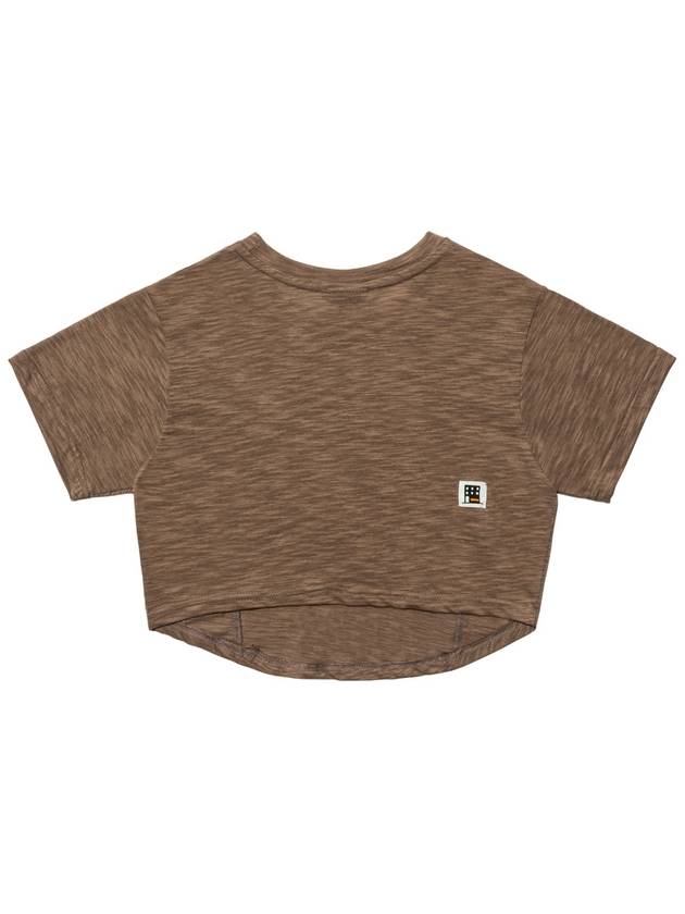 GATO CROP TOP BROWN - FREAKISH BUILDING - BALAAN 2