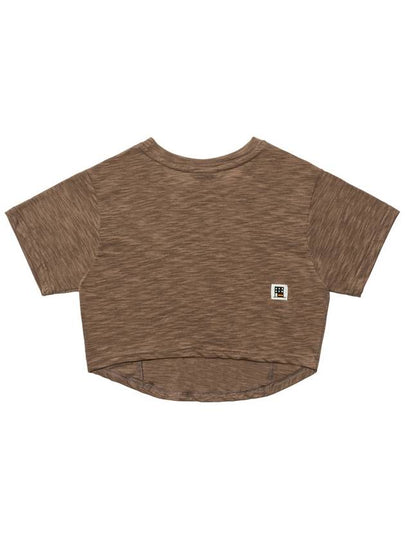 GATO CROP TOP BROWN - FREAKISH BUILDING - BALAAN 2