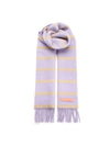 Pink Label Wool Scarf Lilac Yellow - ACNE STUDIOS - BALAAN 2