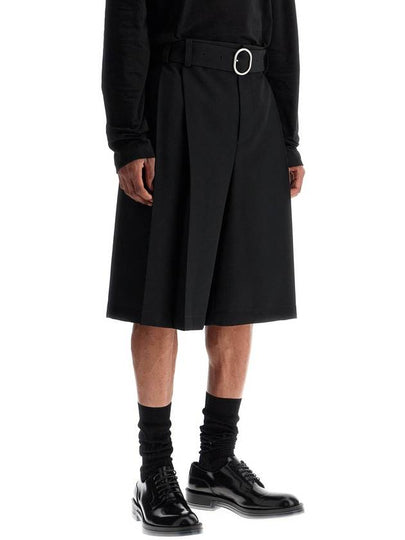 gabardine bermuda shorts - JIL SANDER - BALAAN 2