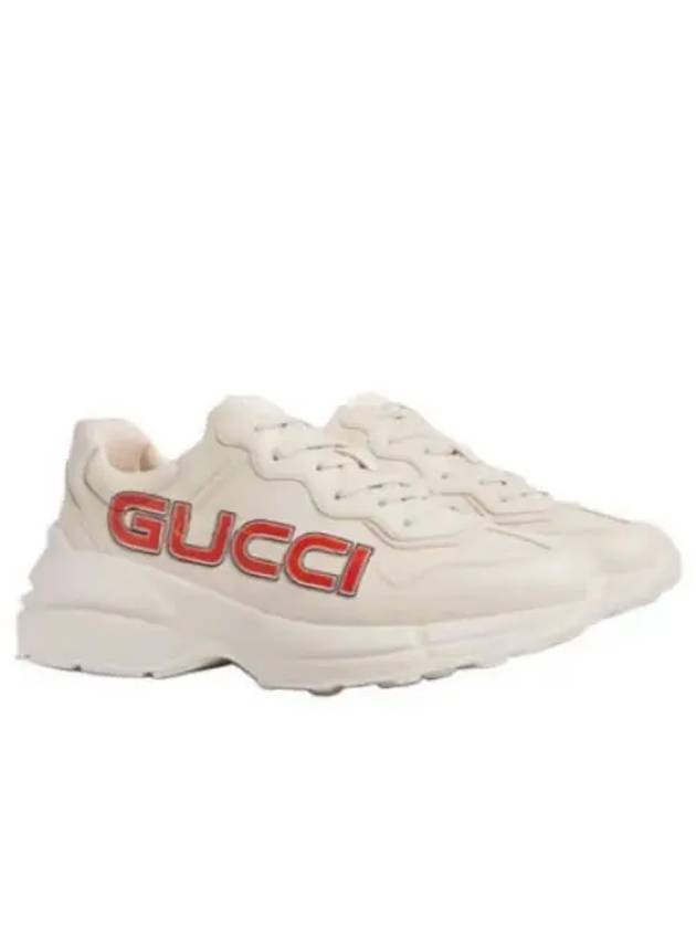 Rhyton Low Top Sneakers Ivory - GUCCI - BALAAN 2