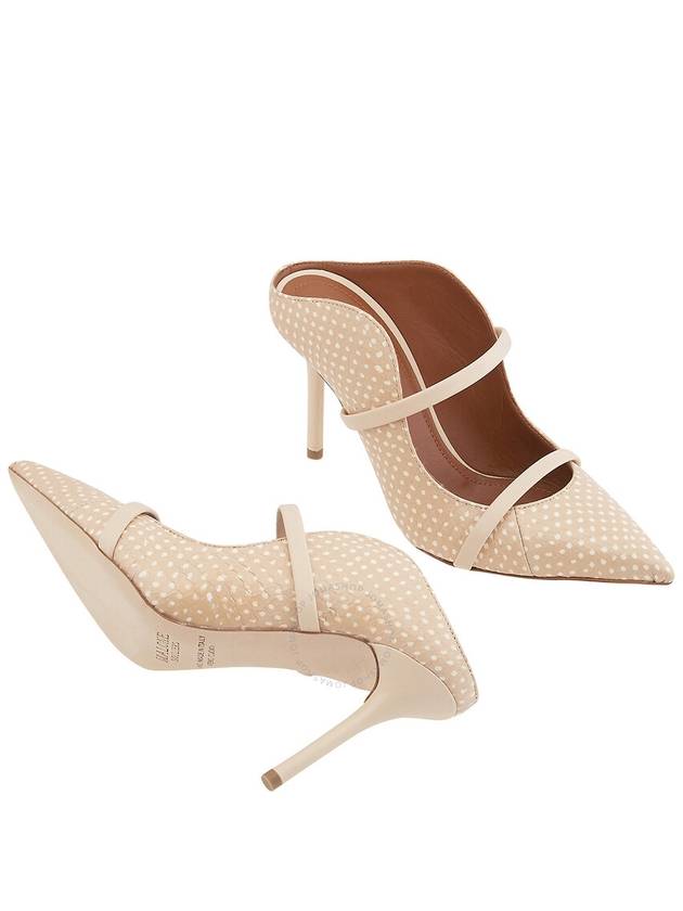 Open Box - Malone Souliers Maureen 85 Leather Stiletto Mules, Brand Size 36 ( US Size 6 ) - MALONE SOULIERS - BALAAN 2