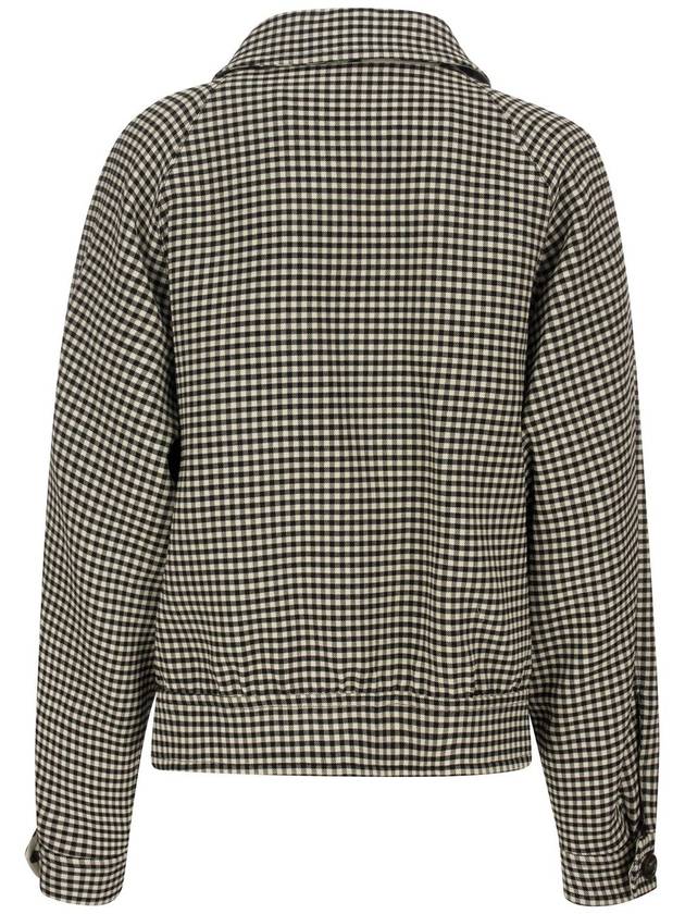 reversible checked wool jacket - MARNI - BALAAN 3