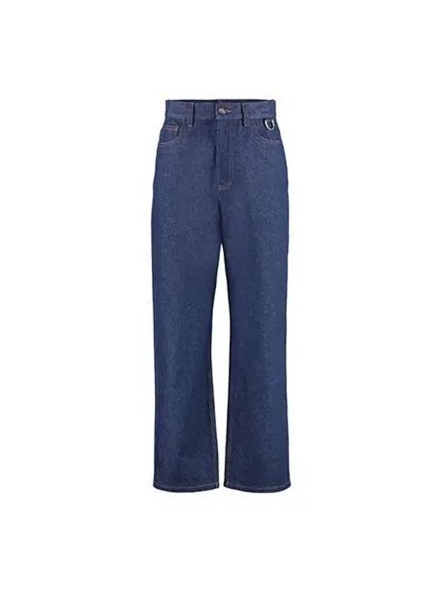 pants women denim straight - FENDI - BALAAN 1