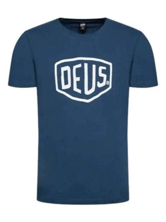 DEUS SHIELD TEE T DMW41808E NVY - DEUS EX MACHINA - BALAAN 1