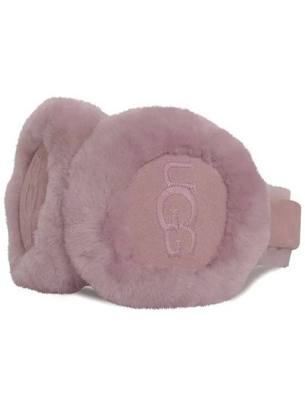 Sheepskin Embroidery Earmuffs Asian Rose - UGG - BALAAN 4