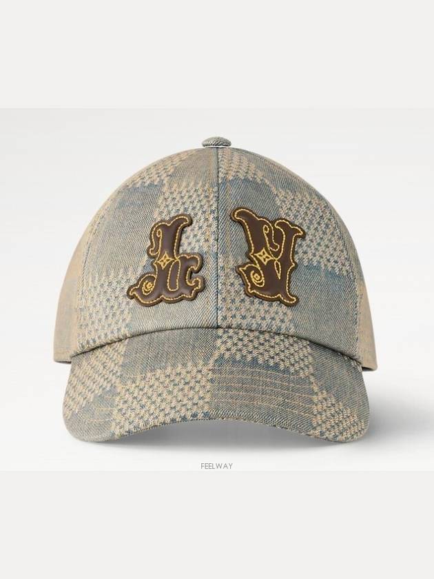 M7690M Washed 3D Cap Hat - LOUIS VUITTON - BALAAN 1