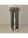 Angora Banding Track Pants Gray - WHITE PROJECT - BALAAN 3