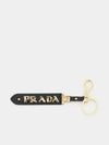 Saffiano Key Holder Black - PRADA - BALAAN 2