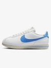 Women's Cortez Low Top Sneakers Blue White - NIKE - BALAAN 2