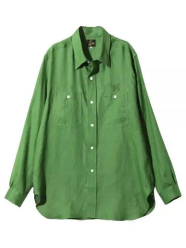 24 Work Shirt GREEN OT206 - NEEDLES - BALAAN 1