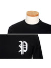 Simple Cotton Long Sleeve T-shirt Black - PHILIPP PLEIN - BALAAN 5