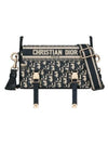 Camp Oblique Jacquard Small Cross Bag Blue - DIOR - BALAAN 1