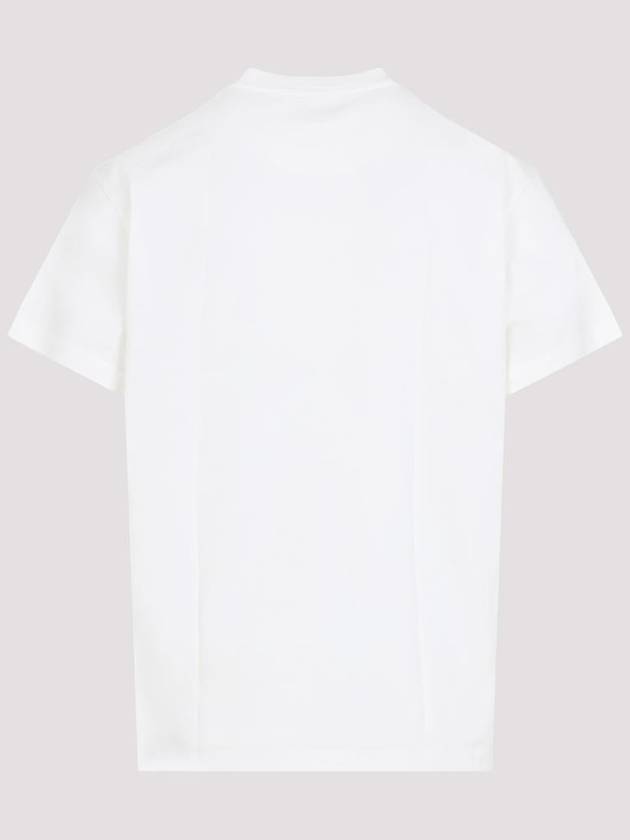 Logo Patch Cotton Short Sleeve T-Shirt 3 Pack White - JIL SANDER - BALAAN 3