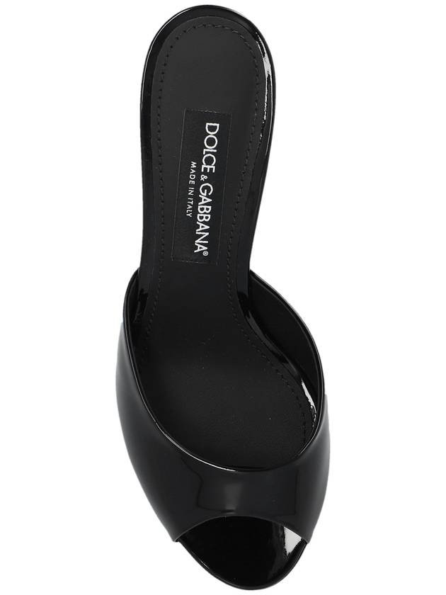 Dolce & Gabbana Heeled Slippers, Women's, Black - DOLCE&GABBANA - BALAAN 6