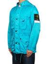 Wappen Patch Nylon Raso TC Hooded Jacket Blue - STONE ISLAND - BALAAN 4