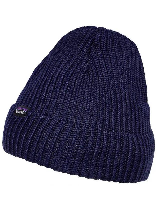 Fisherman Rolled Beanie Navy - PATAGONIA - BALAAN 2