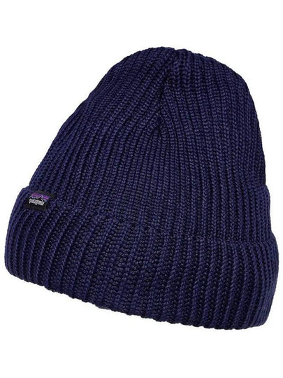 Fisherman Rolled Beanie Navy - PATAGONIA - BALAAN 2