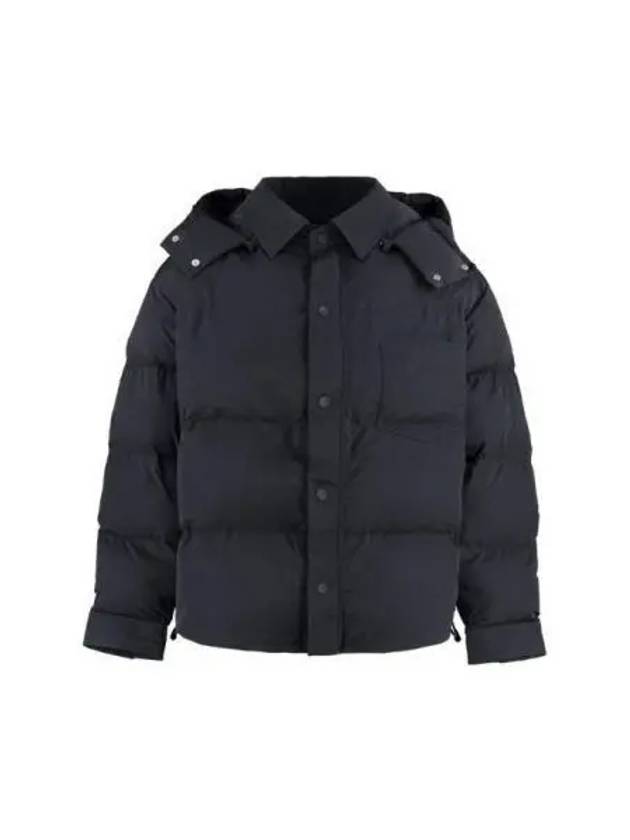 La Doudoune Chemise Zip-up Snap Button Puff Parka Black - JACQUEMUS - BALAAN 2