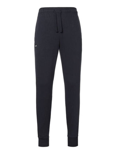 Men's Rival Fleece Jogger Track Pants Black - UNDER ARMOUR - BALAAN 2