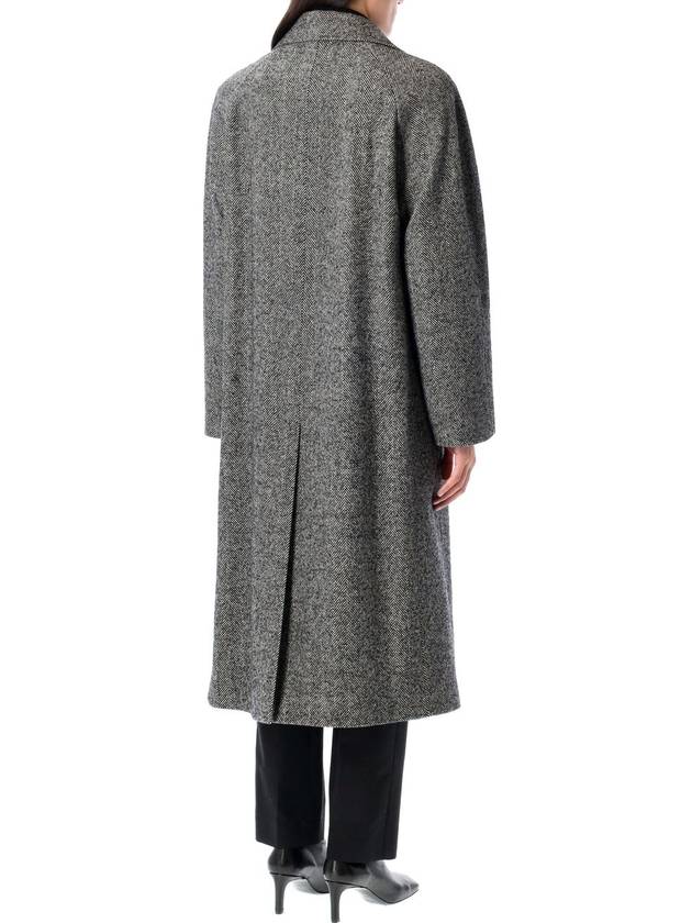 Single-breasted herringbone wool coat - DOLCE&GABBANA - BALAAN 2