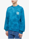 Chromo Cotton Sweatshirt Blue - CARHARTT WIP - BALAAN 3