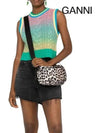 Tech Festival Cross Bag Leopard - GANNI - BALAAN 8