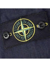 Tela Mock Neck Zip-up Jacket Navy - STONE ISLAND - BALAAN 4