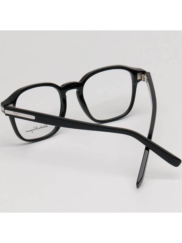 glasses frame SF2878 001 square horn frame - SALVATORE FERRAGAMO - BALAAN 4