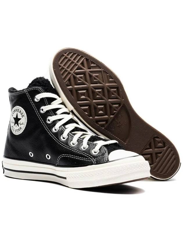 12th Anniversary Women’s CHUCK 70 High Top Leather Sneakers 172364C - CONVERSE - BALAAN 4