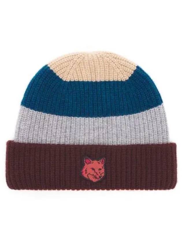 Fox Head Patch Beanie - MAISON KITSUNE - BALAAN 2