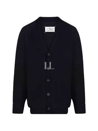 Elbow Patch Cardigan Navy - MAISON MARGIELA - BALAAN 2