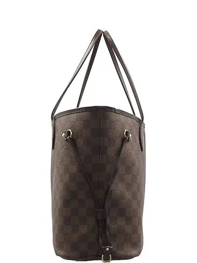 N51105 Damier Eben Canvas Neverfull MM Shoulder Bag - LOUIS VUITTON - BALAAN 2