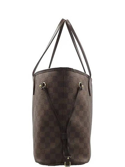 N51105 Damier Eben Canvas Neverfull MM Shoulder Bag - LOUIS VUITTON - BALAAN 2