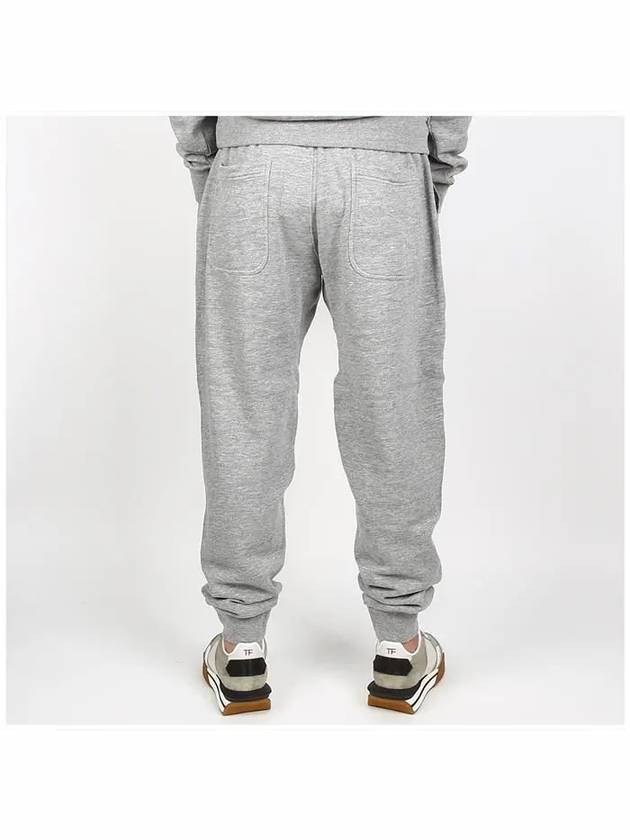 Tapered Drawstring Track Pants Grey - TOM FORD - BALAAN 5