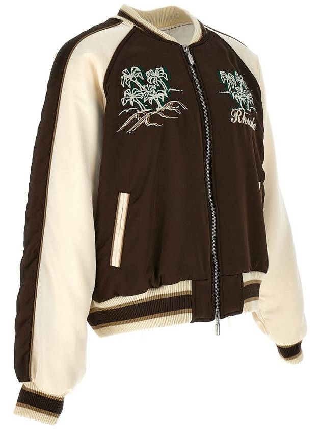 Rhude 'Crepe Satin Souvenir' Bomber Jacket - RHUDE - BALAAN 3