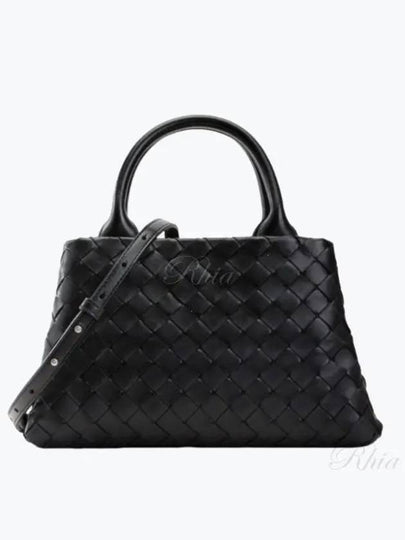 Intrecciato New Roma Tote Bag Black - BOTTEGA VENETA - BALAAN 2