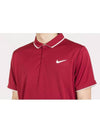 01939137613Coat Dry Team PK Polo TshirtBurgundy - NIKE - BALAAN 5