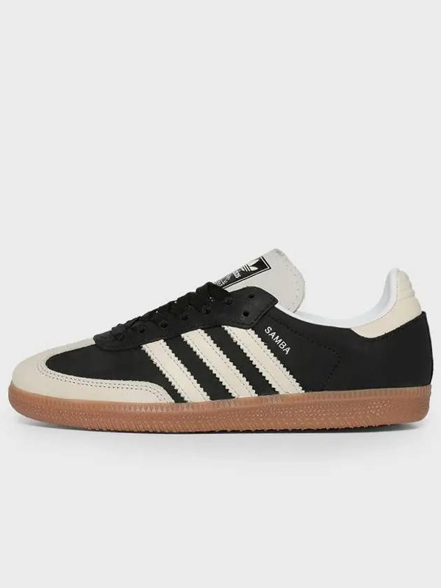 Samba OG Low Top Sneakers Black Wonder White - ADIDAS - BALAAN 3