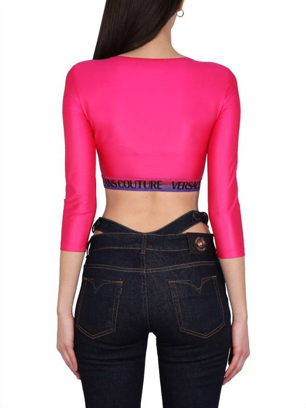 23 ss Crop Top 74HAH218J0062406 B0040209691 - VERSACE - BALAAN 4