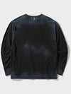 Vintage Washed Named Long Sleeve T-Shirt Black - FFEFF STUDIO - BALAAN 6