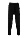 Lens Wappen Band Track Pants Black - CP COMPANY - BALAAN 1