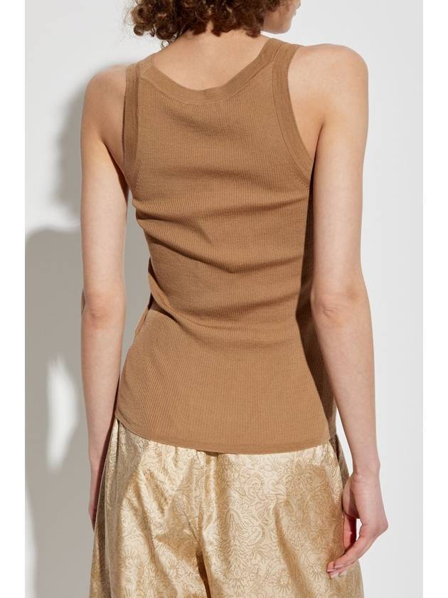 Max Mara Top Eliadi, Women's, Brown - MAX MARA - BALAAN 4