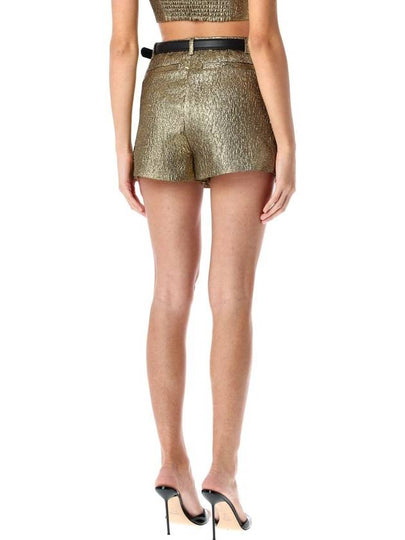 Self-Portrait Metallic Jacquard Skort - SELF PORTRAIT - BALAAN 2