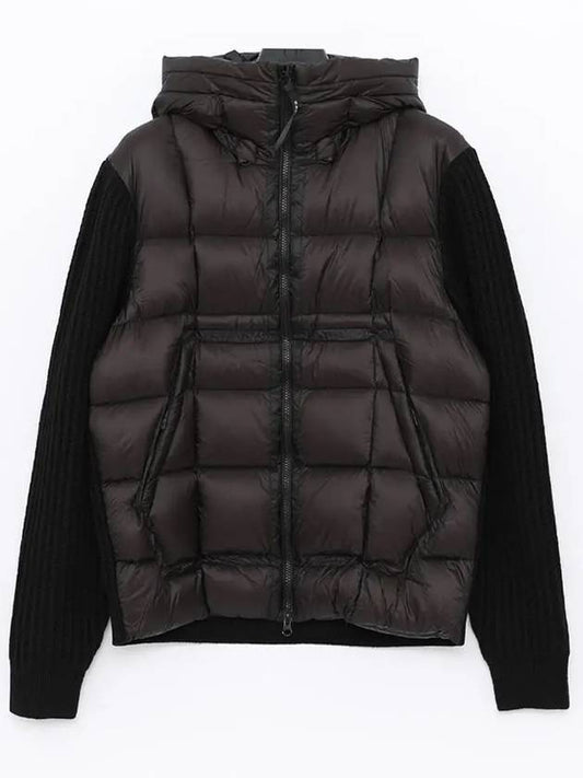 Merino wool DD shell blend goggle knit jacket - CP COMPANY - BALAAN 1