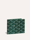 Victoire Wallet Green In Canvas And Calfskin - GOYARD - BALAAN.